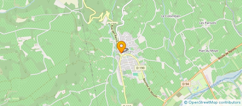 localisation de l'entreprise SARL LA BOUCHEE GOURMANDE  VINSOBRES