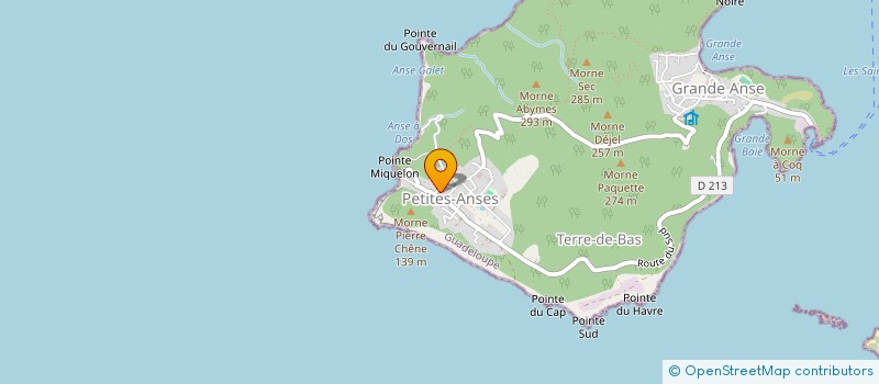 localisation de l'entreprise SARL LA BOULANGERIE V DES ILES à TERRE-DE-BAS