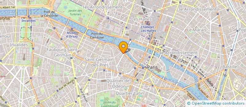 localisation de l'entreprise SARL LA BOUQUETTERIE à PARIS