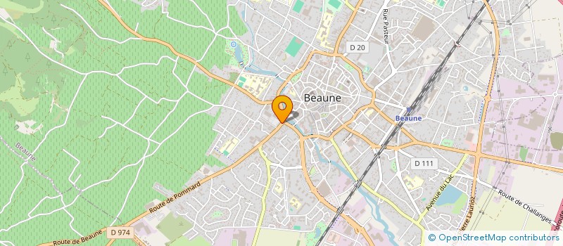 localisation de l'entreprise SARL LA BOUTIQUE à BEAUNE