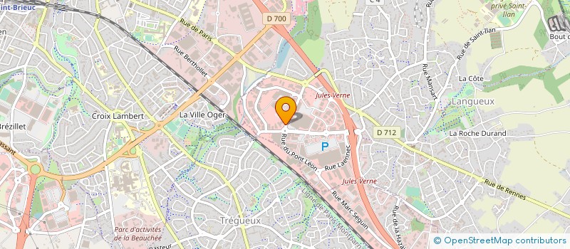 localisation de l'entreprise SARL LA BOUTIQUE  LANGUEUX