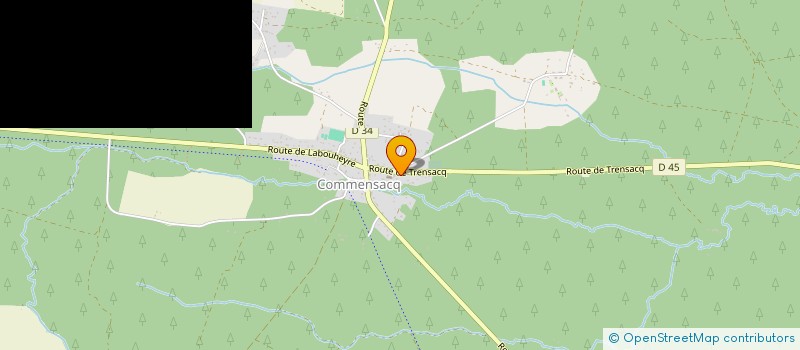 localisation de l'entreprise SARL LA BOUTIQUE A MARINE  COMMENSACQ