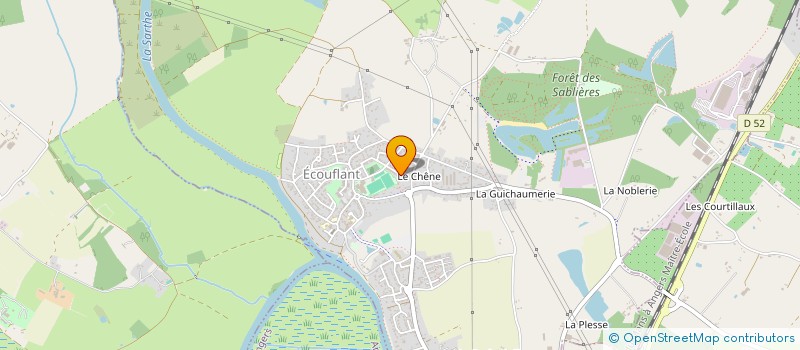 localisation de l'entreprise SARL LA BOUTIQUE DU BAS  ECOUFLANT