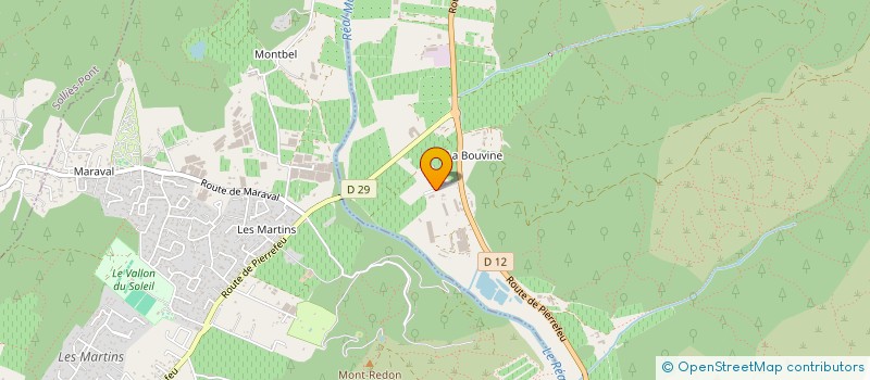 localisation de l'entreprise SARL LA BOUVINE  HYERES