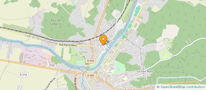 localisation de l'entreprise SARL LA BRIARDINE à LA FERTE-SOUS-JOUARRE