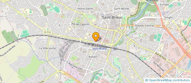 localisation de l'entreprise SARL LA BRIOCH'IN à SAINT-BRIEUC