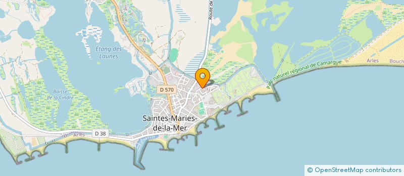 localisation de l'entreprise SARL LA BRISE  SAINTES-MARIES-DE-LA-MER