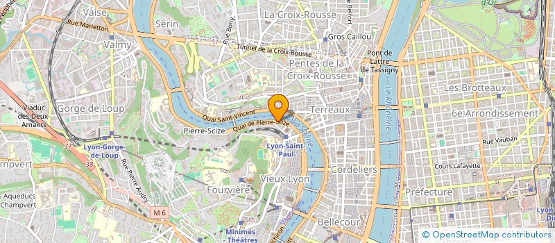 localisation de l'entreprise SARL LA BUCHERIE à LYON