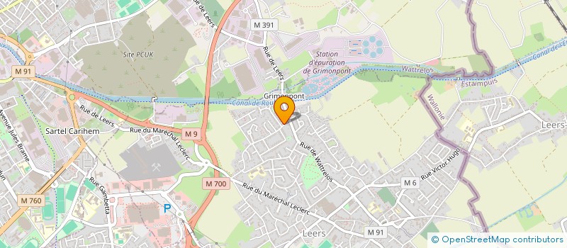 localisation de l'entreprise SARL LA BUISSONNIERE  LEERS