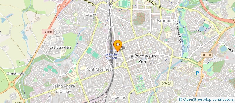 localisation de l'entreprise SARL LA CAGOUILLE à LA ROCHE-SUR-YON