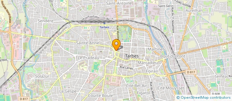 localisation de l'entreprise SARL LA CANOTIERE à TARBES