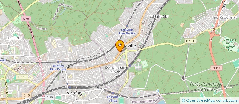 localisation de l'entreprise SARL LA CASA ITALIANA à CHAVILLE