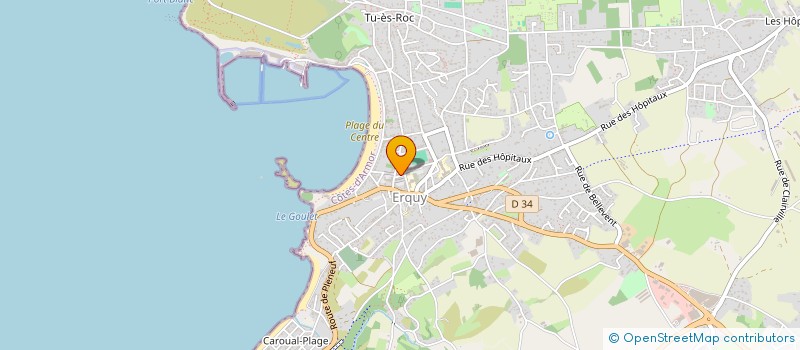 localisation de l'entreprise SARL LA CASA JULIEN à ERQUY