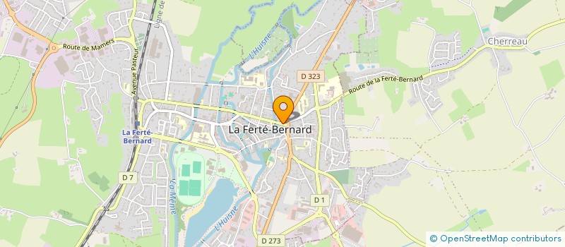 localisation de l'entreprise SARL LA CASCADE à LA FERTE-BERNARD