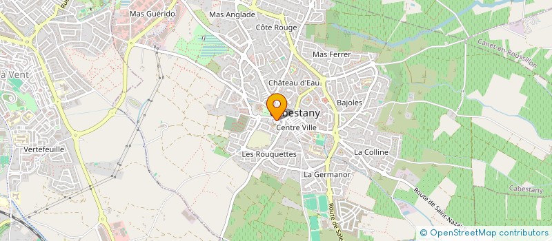 localisation de l'entreprise SARL LA CATALANE  CABESTANY