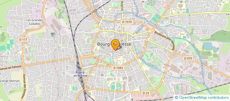 localisation de l'entreprise SARL LA CAVE BRESSANE  BOURG-EN-BRESSE