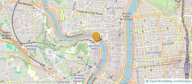 localisation de l'entreprise SARL LA CAVE DES VOYAGEURS à LYON