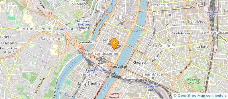 localisation de l'entreprise SARL LA CAVE FRANKLIN  LYON