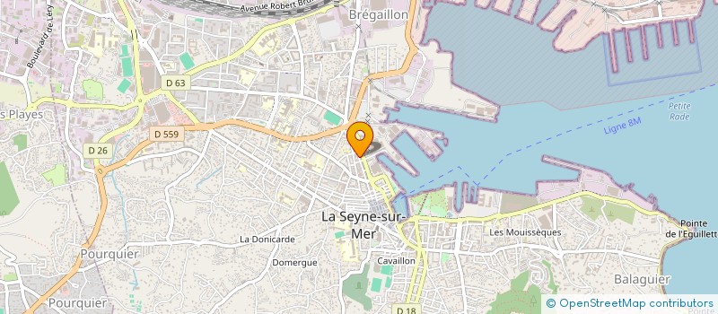 localisation de l'entreprise SARL LA CAVERNE DIVA à LA SEYNE-SUR-MER