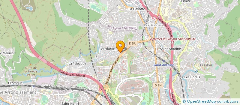 localisation de l'entreprise SARL LA CELIA à MARSEILLE