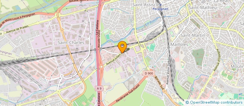 localisation de l'entreprise SARL LA CENTRALE AUX AFFAIRES à PERPIGNAN