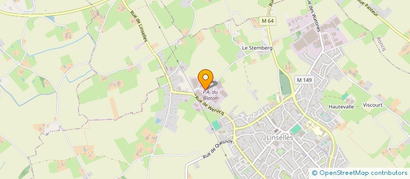 localisation de l'entreprise SARL LA CFC IMPERIUM à LINSELLES