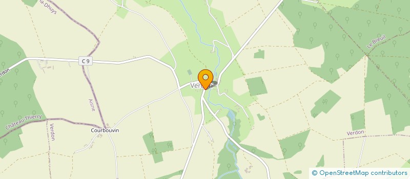 localisation de l'entreprise SARL LA CHAMPENOISE  VERDON
