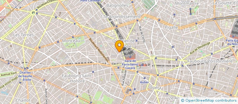 localisation de l'entreprise SARL LA CHAPELLE EN SERVAL  PARIS