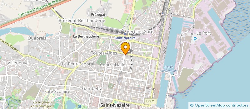 localisation de l'entreprise SARL LA CHARCUTERIE PARISIENNE à SAINT-NAZAIRE