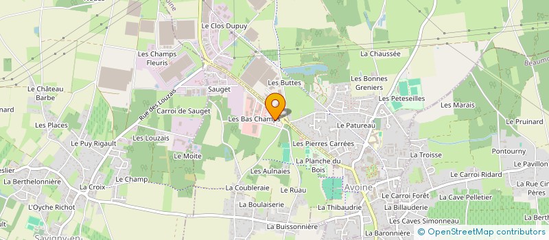 localisation de l'entreprise SARL LA CHARMILLE  BEAUMONT-EN-VERON