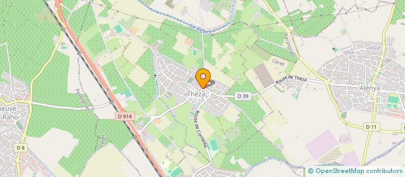 localisation de l'entreprise SARL LA CHAUMIERE  MONTESCOT