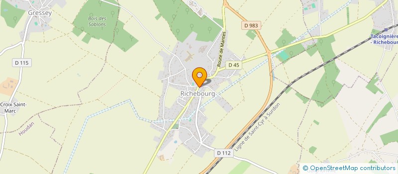 localisation de l'entreprise SARL LA CHOCO LATINE à RICHEBOURG