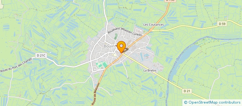 localisation de l'entreprise SARL LA CHOCOLATINE  BOUIN