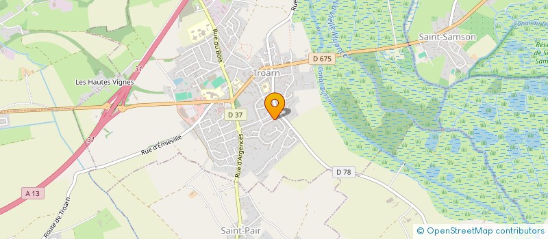 localisation de l'entreprise SARL LA CHOLLERIE  BASSENEVILLE