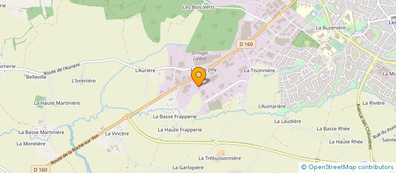 localisation de l'entreprise SARL LA CHOUETTE à LES HERBIERS