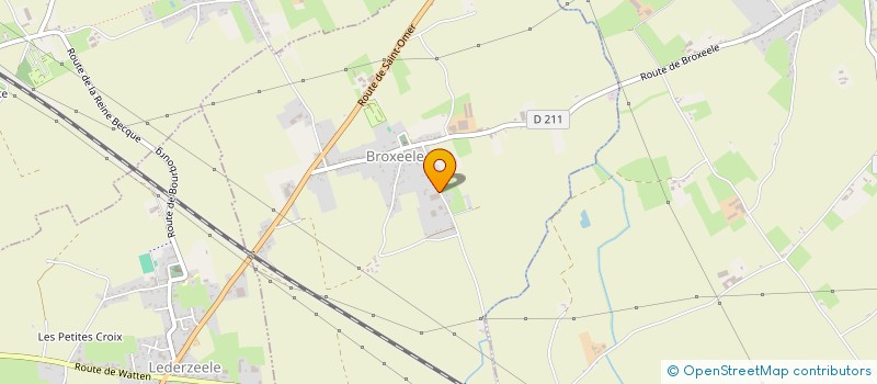 localisation de l'entreprise SARL LA CHOUETTE  BROXEELE