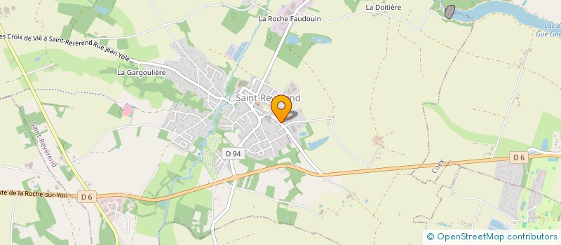 localisation de l'entreprise SARL LA CIBOULETTE  SAINT-REVEREND