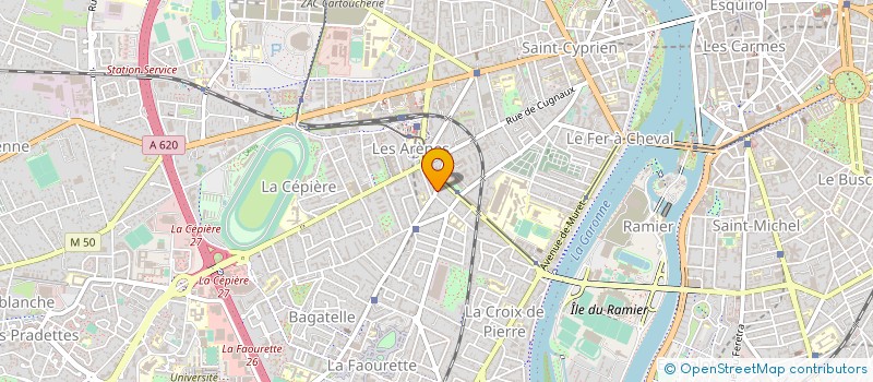 localisation de l'entreprise SARL LA CIGALE à TOULOUSE