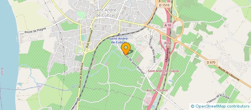 localisation de l'entreprise SARL LA CIGALE ET LA FOURMI à SAINT-ANDRE-DE-CUBZAC