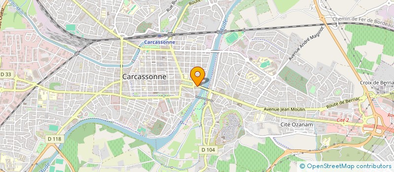 localisation de l'entreprise SARL LA CITE DE LA PIZZA à CARCASSONNE