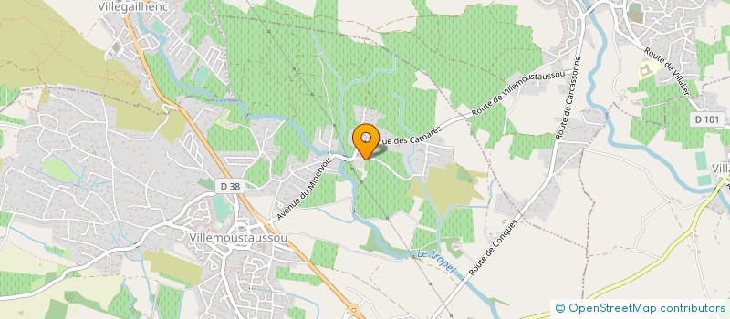 localisation de l'entreprise SARL LA CITE GOURMANDE  VILLEMOUSTAUSSOU