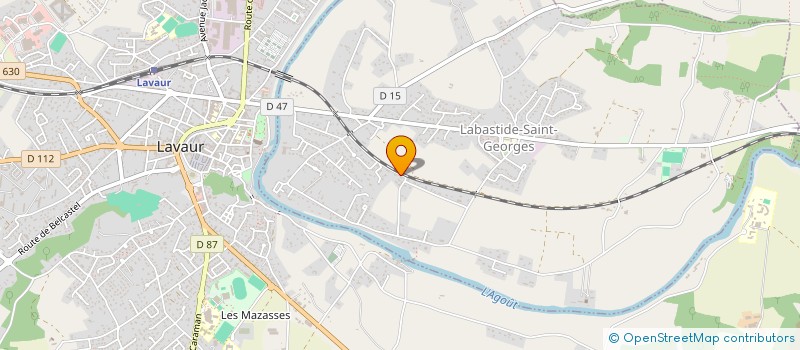 localisation de l'entreprise SARL LA CLE A CARREAU  LABASTIDE-SAINT-GEORGES
