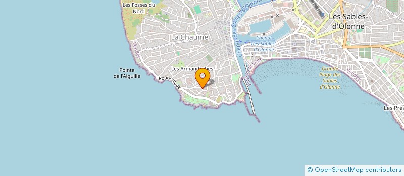 localisation de l'entreprise SARL LA CLE CHAUMOISE à LES SABLES D'OLONNE