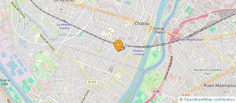 localisation de l'entreprise SARL LA CLE DES BOIS  CHATOU