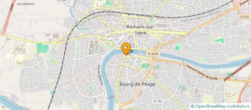 localisation de l'entreprise SARL LA COMEDIA à BOURG-DE-PEAGE