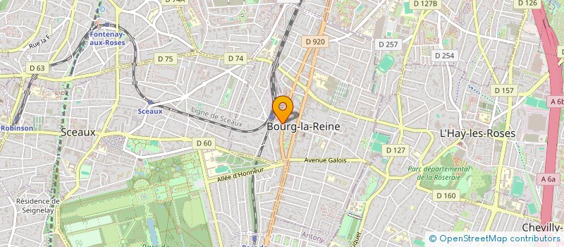 localisation de l'entreprise SARL LA COMPAGNIE DU SANDWICH à BOURG-LA-REINE
