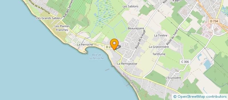 localisation de l'entreprise SARL LA CONCHE  DOLUS-D'OLERON