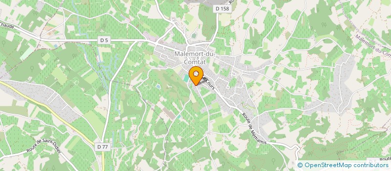 localisation de l'entreprise SARL LA CONDAMINE à MALEMORT-DU-COMTAT