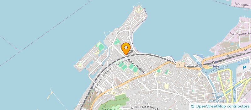 localisation de l'entreprise SARL LA CONSIGNE  SETE