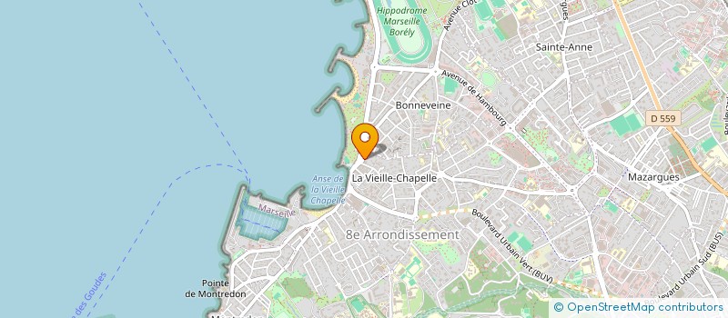 localisation de l'entreprise SARL LA CORRIDA  MARSEILLE